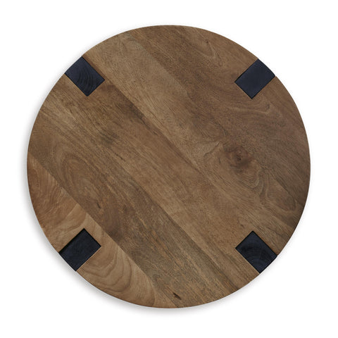  Signature Design by Ashley Hanneforth T726-6 Round End Table IMAGE 3