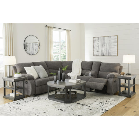 Signature Design by Ashley Museum 81807S1C 2 pc Reclining Sectional IMAGE 7