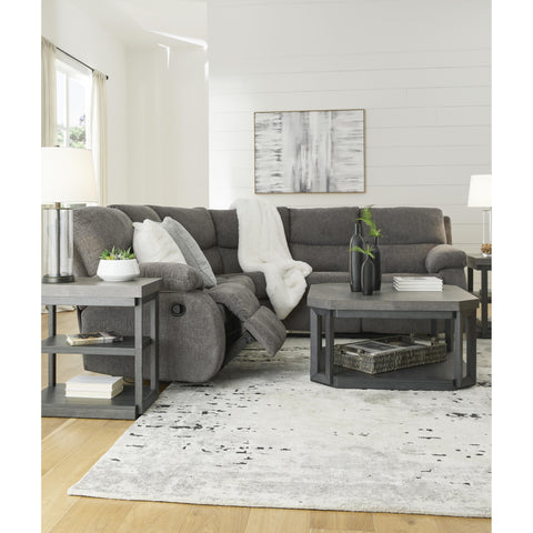  Signature Design by Ashley Museum 81807S2C 2 pc Reclining Sectional IMAGE 5