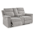  Signature Design by Ashley Barnsana 3320196C Double Reclining Power Loveseat with Console IMAGE 2