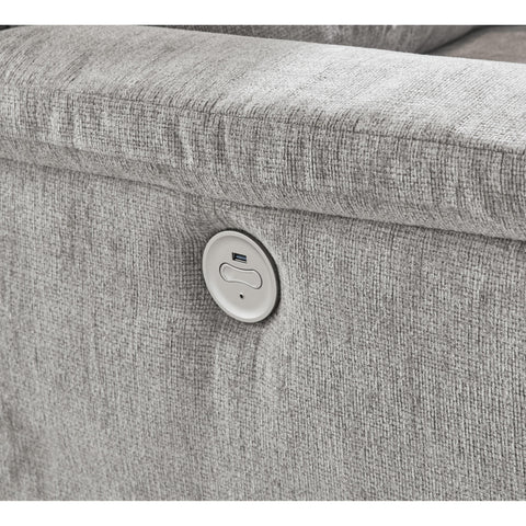  Signature Design by Ashley Barnsana 3320196C Double Reclining Power Loveseat with Console IMAGE 8