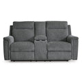  Signature Design by Ashley Barnsana 3320296C Double Reclining Power Loveseat with Console IMAGE 3