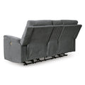  Signature Design by Ashley Barnsana 3320296C Double Reclining Power Loveseat with Console IMAGE 5