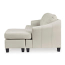 Signature Design by Ashley Genoa Stationary Leather Match Sofa 4770418C IMAGE 3