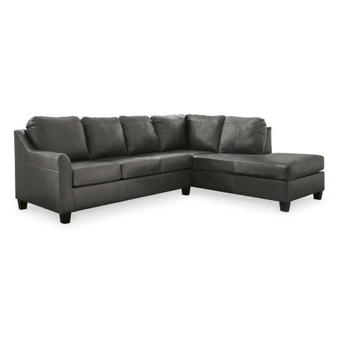  Signature Design by Ashley Valderno 47804S1C 2 pc Sectional with Chaise IMAGE 1