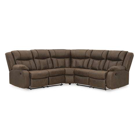  Signature Design by Ashley Trail Boys 82703S2C 2 pc Reclining Sectional IMAGE 1