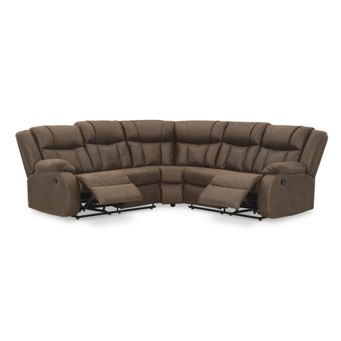  Signature Design by Ashley Trail Boys 82703S2C 2 pc Reclining Sectional IMAGE 2