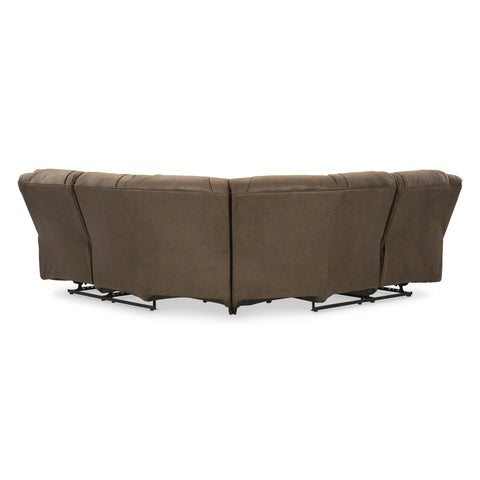  Signature Design by Ashley Trail Boys 82703S2C 2 pc Reclining Sectional IMAGE 3
