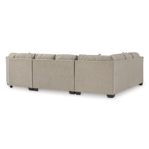  Signature Design by Ashley Brogan Bay 52705S1 3 pc Sectional with Cuddler IMAGE 2