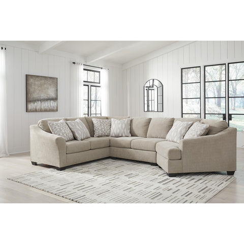  Signature Design by Ashley Brogan Bay 52705S1 3 pc Sectional with Cuddler IMAGE 3
