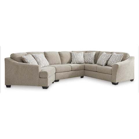  Signature Design by Ashley Brogan Bay 52705S2 3 pc Sectional with Cuddler IMAGE 1