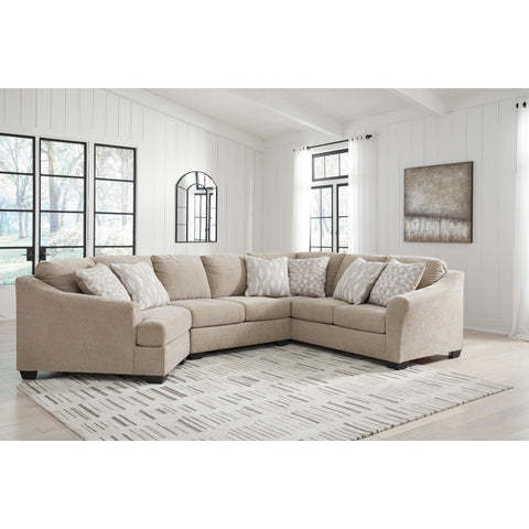  Signature Design by Ashley Brogan Bay 52705S2 3 pc Sectional with Cuddler IMAGE 3