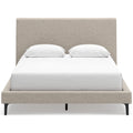  Signature Design by Ashley Cielden B1199-81 Queen Upholstered Bed with Roll Slats IMAGE 2