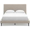 Signature Design by Ashley Cielden B1199-81 Queen Upholstered Bed with Roll Slats IMAGE 2