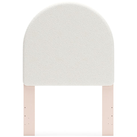  Signature Design by Ashley Wistenpine B1323-53 Twin Upholstered Round Headboard IMAGE 2