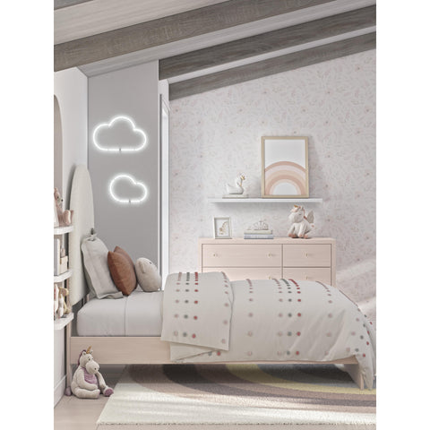  Signature Design by Ashley Wistenpine B1323B8 Twin Upholstered Panel Bed IMAGE 7