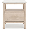  Signature Design by Ashley Cadmori B2615-91 One Drawer Night Stand IMAGE 4