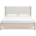  Signature Design by Ashley Cadmori B2615B7 King Upholstered Panel Bed IMAGE 2
