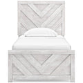  Signature Design by Ashley Cayboni B3788B6 Twin Panel Bed IMAGE 2