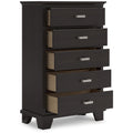  Signature Design by Ashley Covetown B441-46 Five Drawer Chest IMAGE 2