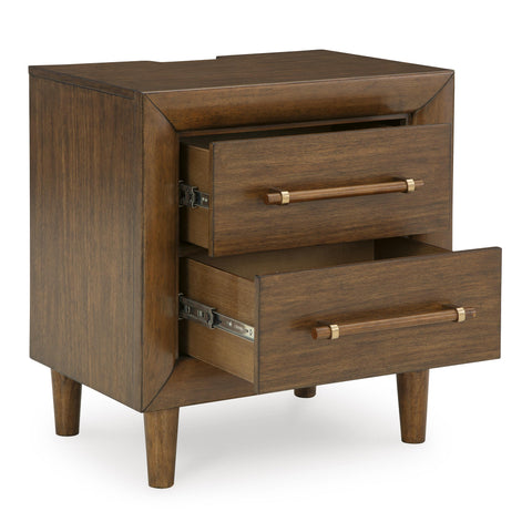  Signature Design by Ashley Lyncott B615-92 Two Drawer Night Stand IMAGE 2