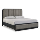  Signature Design by Ashley Rowanbeck B821B4 King Upholstered Panel Bed IMAGE 1