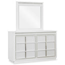 Signature Design by Ashley Chalanna 6-Drawer Dresser with Mirror B822-31/B822-36 IMAGE 1