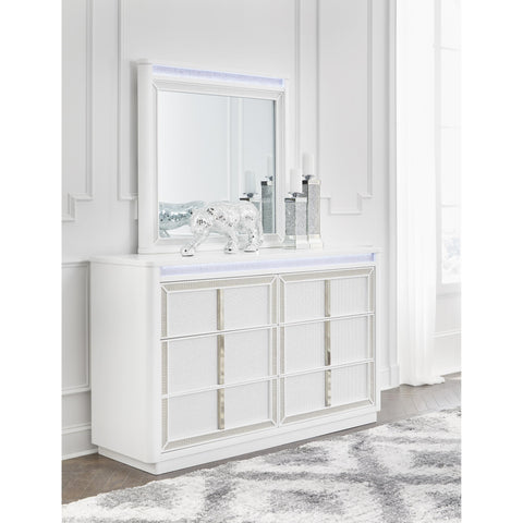  Signature Design by Ashley Chalanna B822B1 Dresser and Mirror IMAGE 3