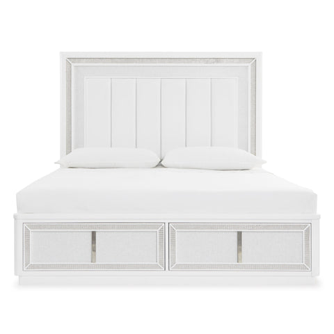  Signature Design by Ashley Chalanna B822B4 King Upholstered Storage Bed IMAGE 3