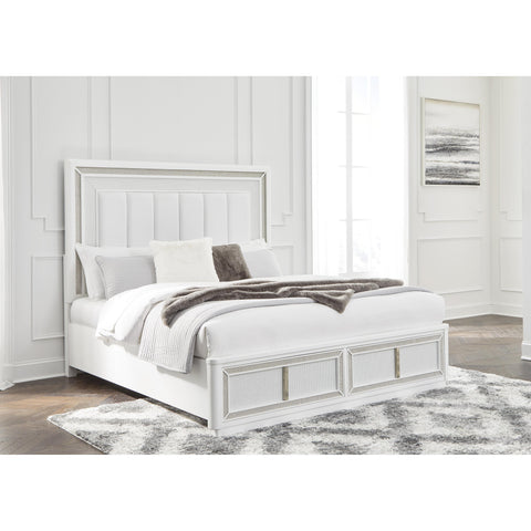  Signature Design by Ashley Chalanna B822B4 King Upholstered Storage Bed IMAGE 6