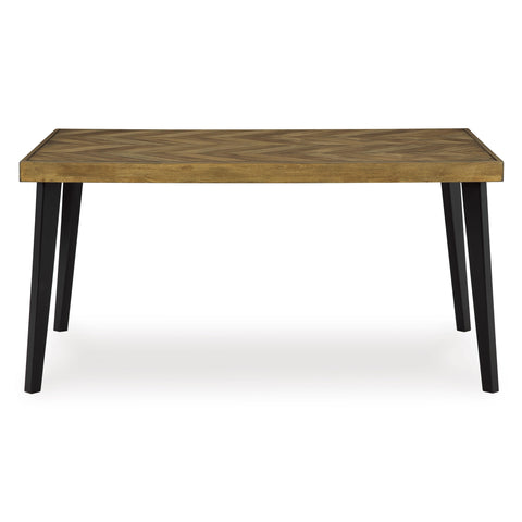  Signature Design by Ashley Blondon D413-425 Rectangular Dining Room Table Set IMAGE 3