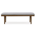  Signature Design by Ashley Lyncott D615-00 Large Upholstered Dining Room Bench IMAGE 2
