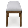  Signature Design by Ashley Lyncott D615-00 Large Upholstered Dining Room Bench IMAGE 3