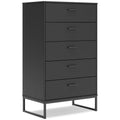  Signature Design by Ashley Socalle EB1865-245 Five Drawer Chest IMAGE 1