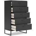  Signature Design by Ashley Socalle EB1865-245 Five Drawer Chest IMAGE 2
