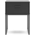  Signature Design by Ashley Socalle EB1865-291 One Drawer Night Stand IMAGE 2