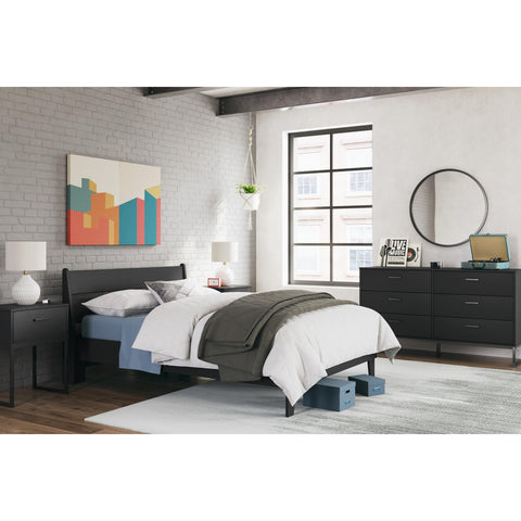  Signature Design by Ashley Socalle EB1865B2 Full Panel Platform Bed IMAGE 9