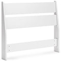  Signature Design by Ashley Socalle EB1867-155 Twin Panel Headboard IMAGE 1