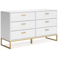  Signature Design by Ashley Socalle EB1867-231 Six Drawer Dresser IMAGE 1
