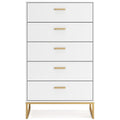  Signature Design by Ashley Socalle EB1867-245 Five Drawer Chest IMAGE 3