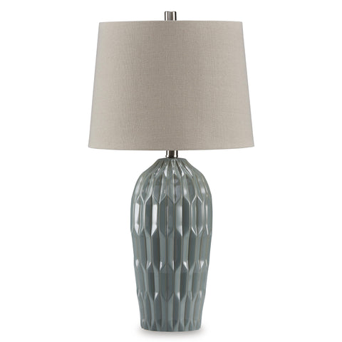  Signature Design by Ashley Hadbury L178034 Ceramic Table Lamp IMAGE 1