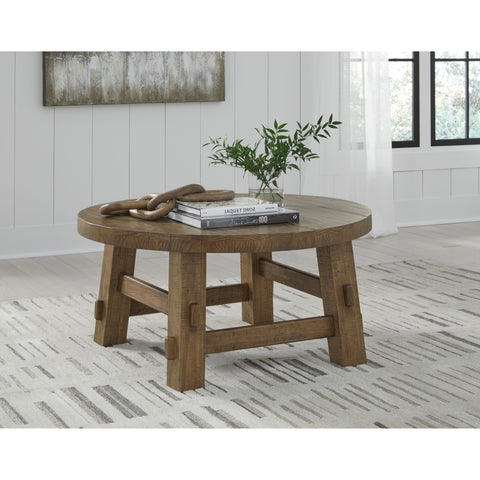  Signature Design by Ashley Mackifeld T724-8 Round Cocktail Table IMAGE 4