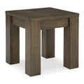  Signature Design by Ashley Rosswain T763-2 Square End Table IMAGE 1