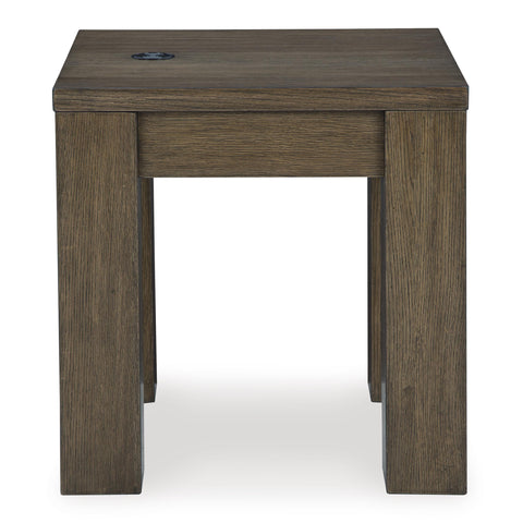  Signature Design by Ashley Rosswain T763-2 Square End Table IMAGE 3