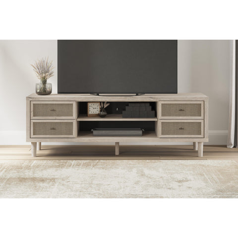  Signature Design by Ashley Cielden W1199-68 Extra Large TV Stand with Fireplace Option IMAGE 8