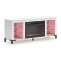  Signature Design by Ashley Brollevi W2722-168 TV Stand with Fireplace IMAGE 4