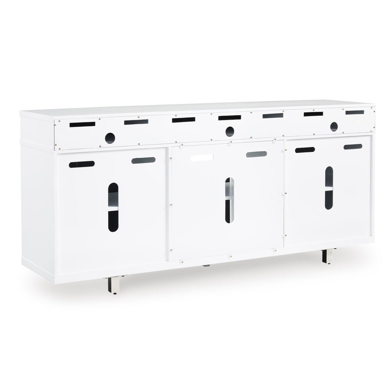  Signature Design by Ashley Gardoni W756-68 XL TV Stand with Fireplace Option IMAGE 5