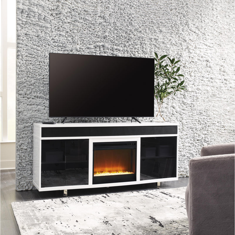  Signature Design by Ashley Gardoni W756W1 72" TV Stand with Electric Fireplace IMAGE 4