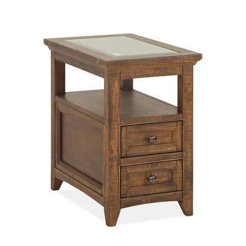  Magnussen Bay Creek T4398-10 Chairside End Table IMAGE 1