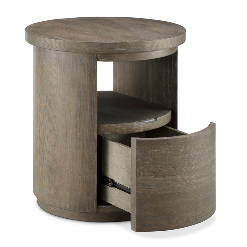 Magnussen Bosley T5693-05 Round End Table IMAGE 2